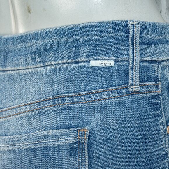 MOTHER Denim Size 25 The Looker Ankle Chew Jeans in MUMS THE WORD - Picture 11 of 13